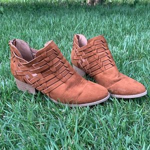 Womens Ankle Booties Suede Shoes by Lauren Conrad